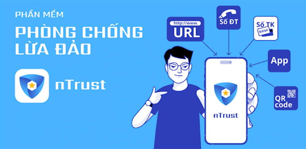 nTrust phần mềm phòng chống lừa đảo