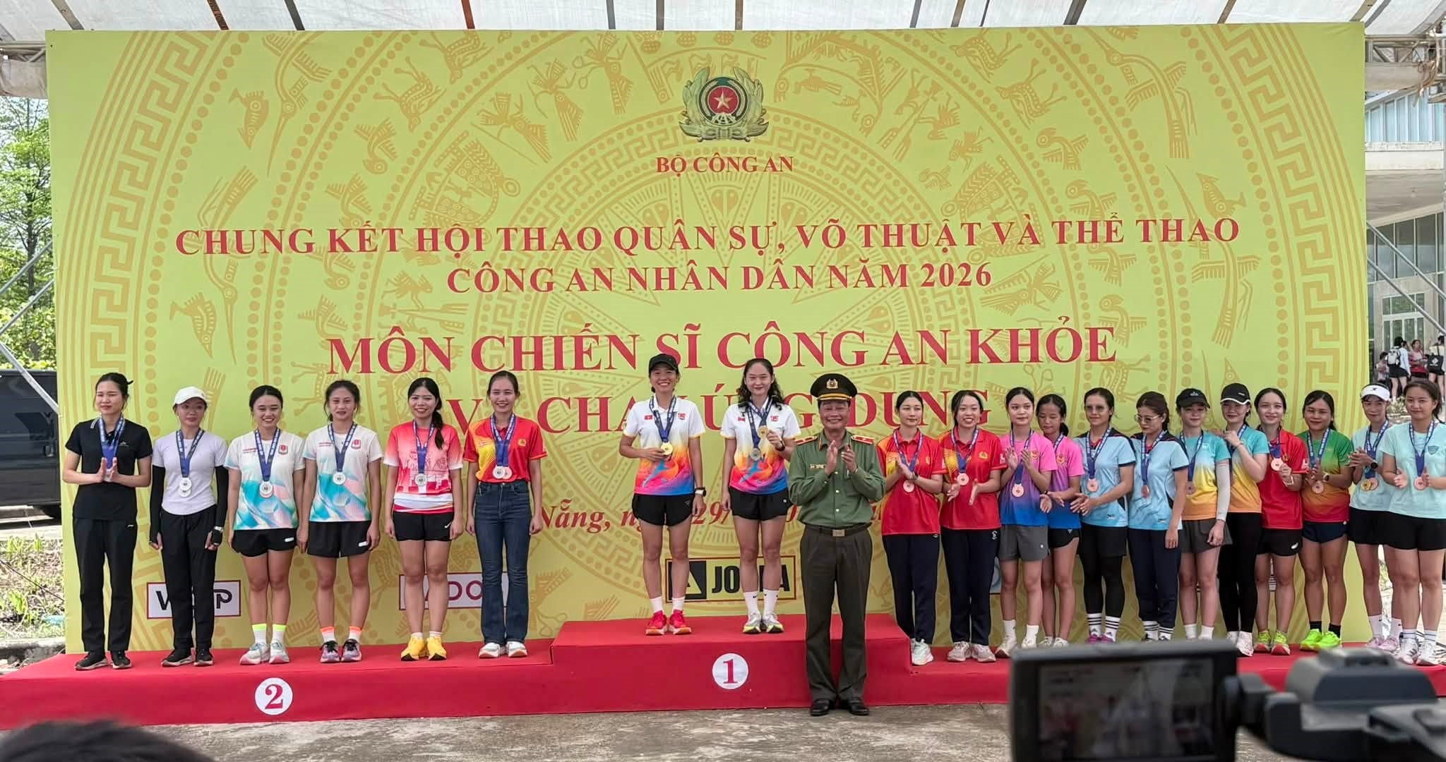 Đoàn thể thao Học viện Kỹ thuật và Công nghệ an ninh đạt nhiều thành tích tại Vòng Chung kết Hội thao Quân sự, Võ thuật và Thể thao Công an nhân dân năm 2026