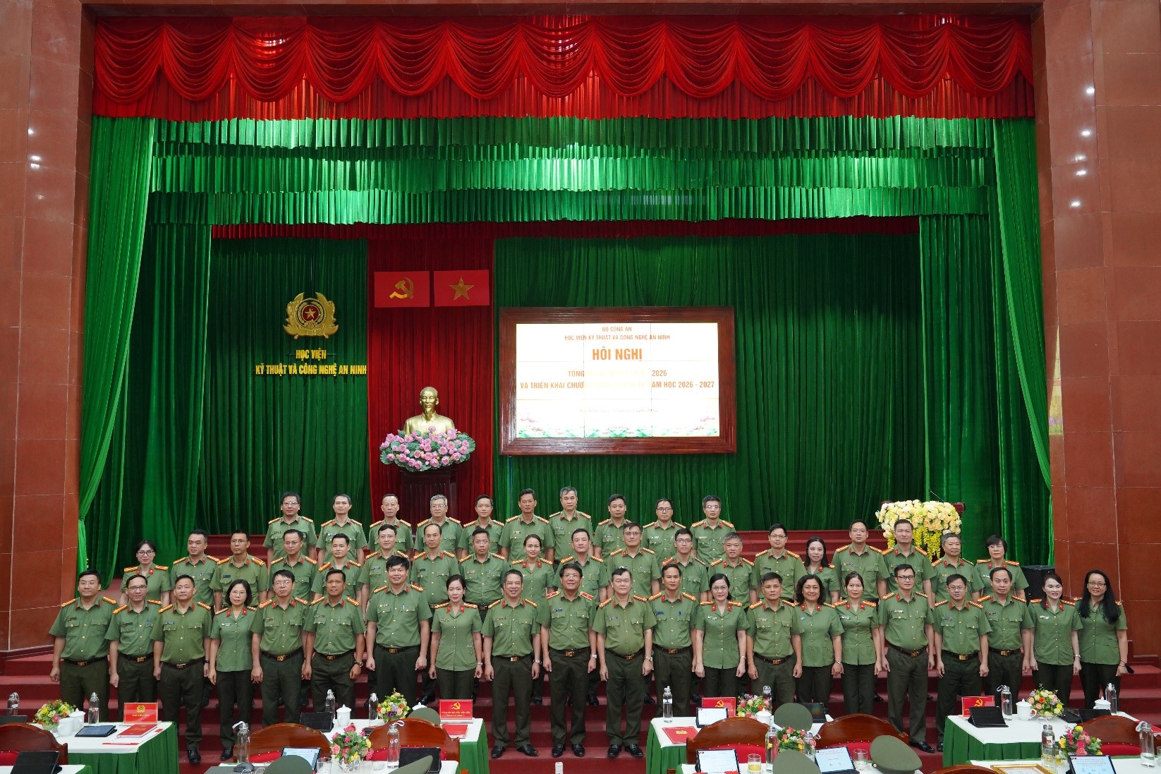 Học viện Kỹ thuật và Công nghệ an ninh tổ chức Hội nghị tổng kết…
