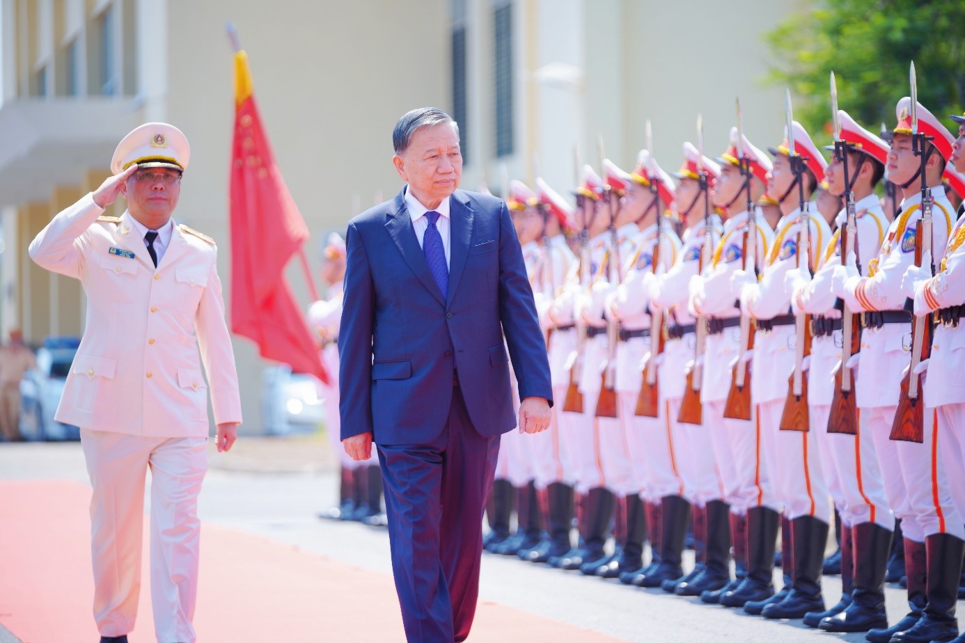 Tổng Bí thư, Chủ tịch nước Tô Lâm thăm, làm việc tại Học viện Kỹ…