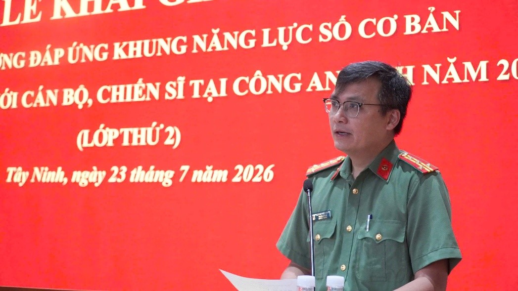 Công an tỉnh Tây Ninh phối hợp với Học viện Kỹ thuật và Công nghệ…