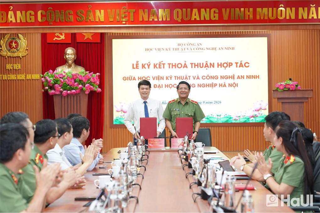 Học viện Kỹ thuật và Công nghệ an ninh ký kết hợp tác với Đại…