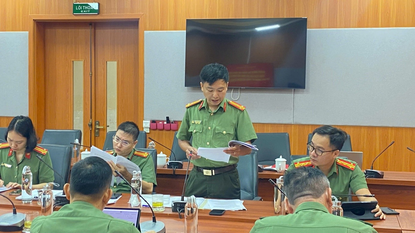 Đoàn kiểm tra công tác giáo dục, đào tạo của Bộ Công an thông báo kết quả kiểm tra công tác giáo dục, đào tạo tại Học viện Kỹ thuật và Công nghệ an ninh