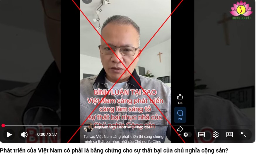 Nhận diện bản chất đối tượng khủng bố Nguyễn Văn Đài và các hoạt động…