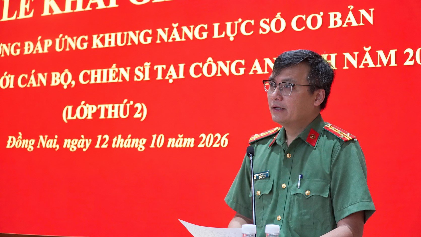 Công an thành phố Đồng Nai phối hợp với Học viện Kỹ thuật và Công…