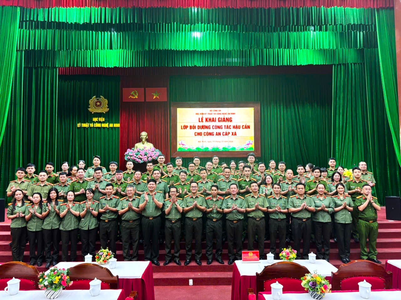 Học viện Kỹ thuật và Công nghệ an ninh khai giảng lớp Bồi dưỡng công…