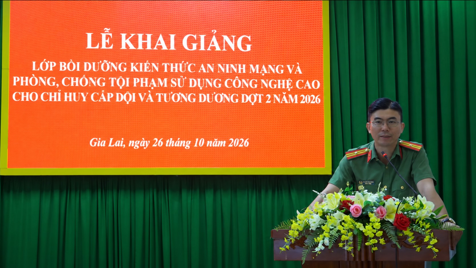 Học viện Kỹ thuật và Công nghệ an ninh phối hợp với Công an tỉnh…
